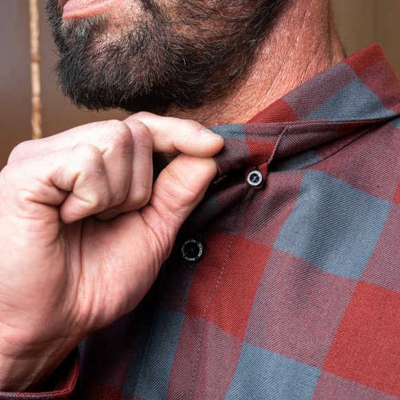 DIXXON x Andar Collab The B STRONG Limited Edition Men's Flannel Shirt 4XL - Picture 5 of 12